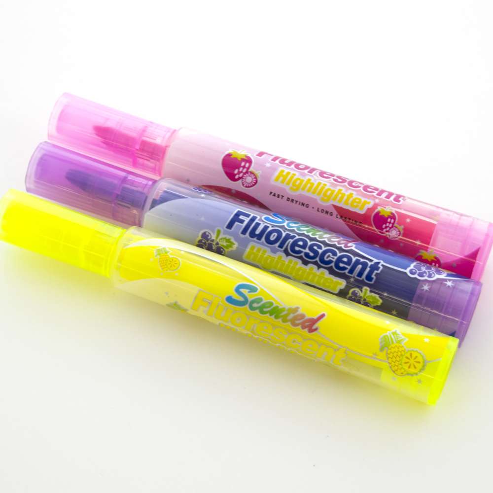 Fruit Scented Highlighters (3/Pack)