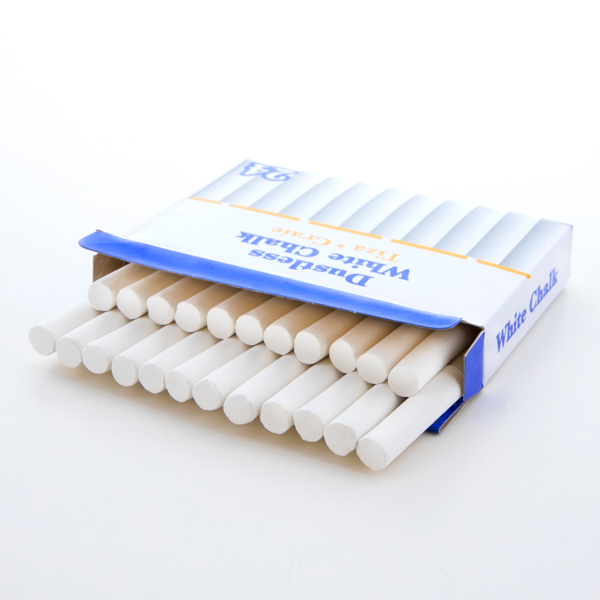 Dustless White Chalk (24/Pack)