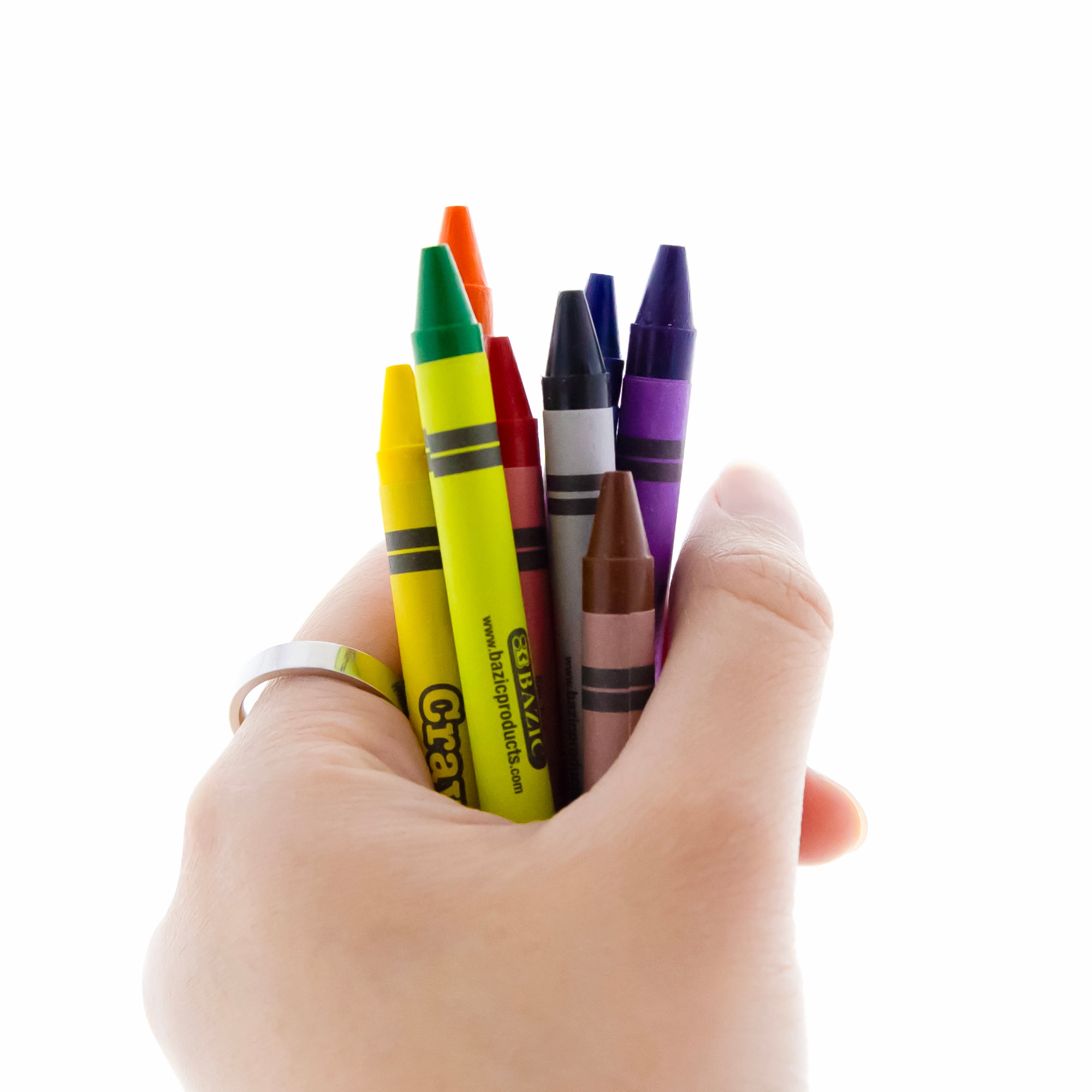 Premium Crayons 64 Color w/ Sharpener