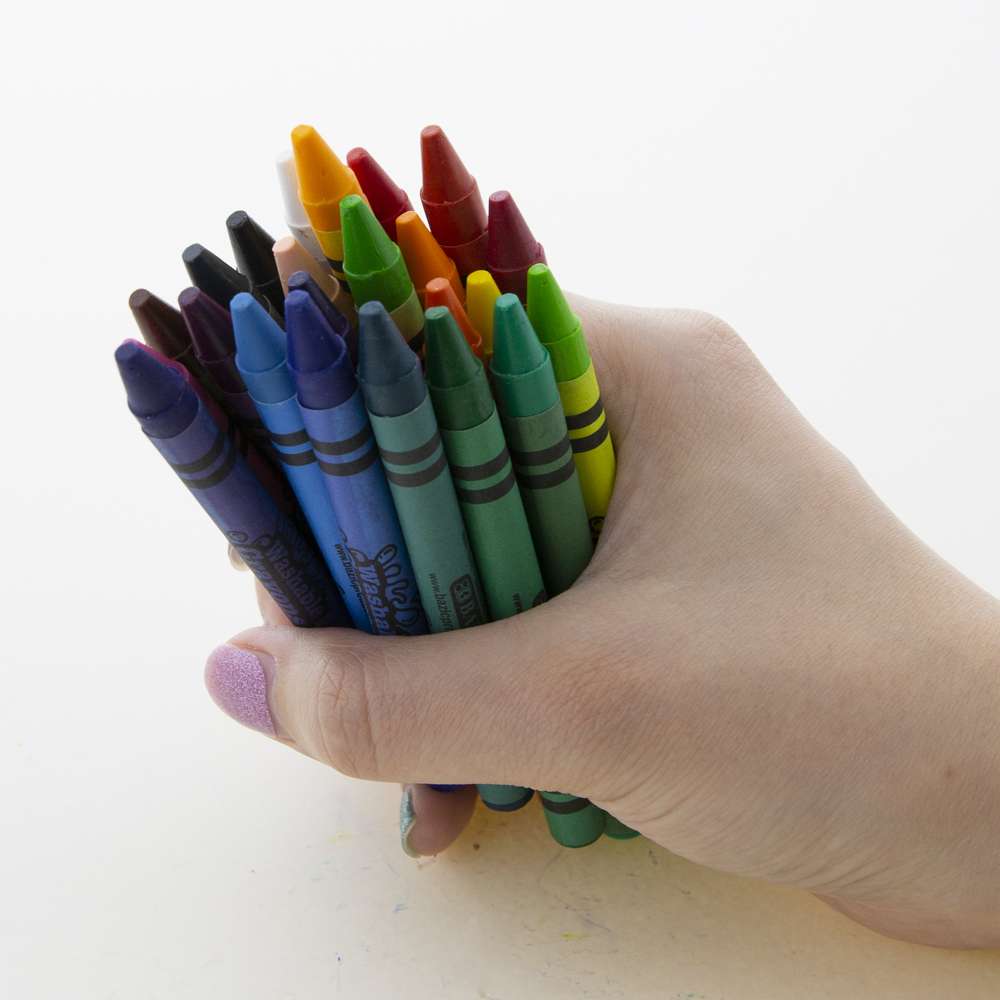 Premium Washable Crayons 24 Color