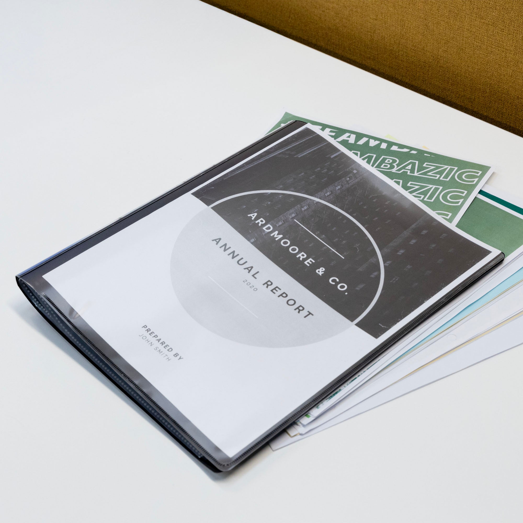 Presentation Book 10-Pockets