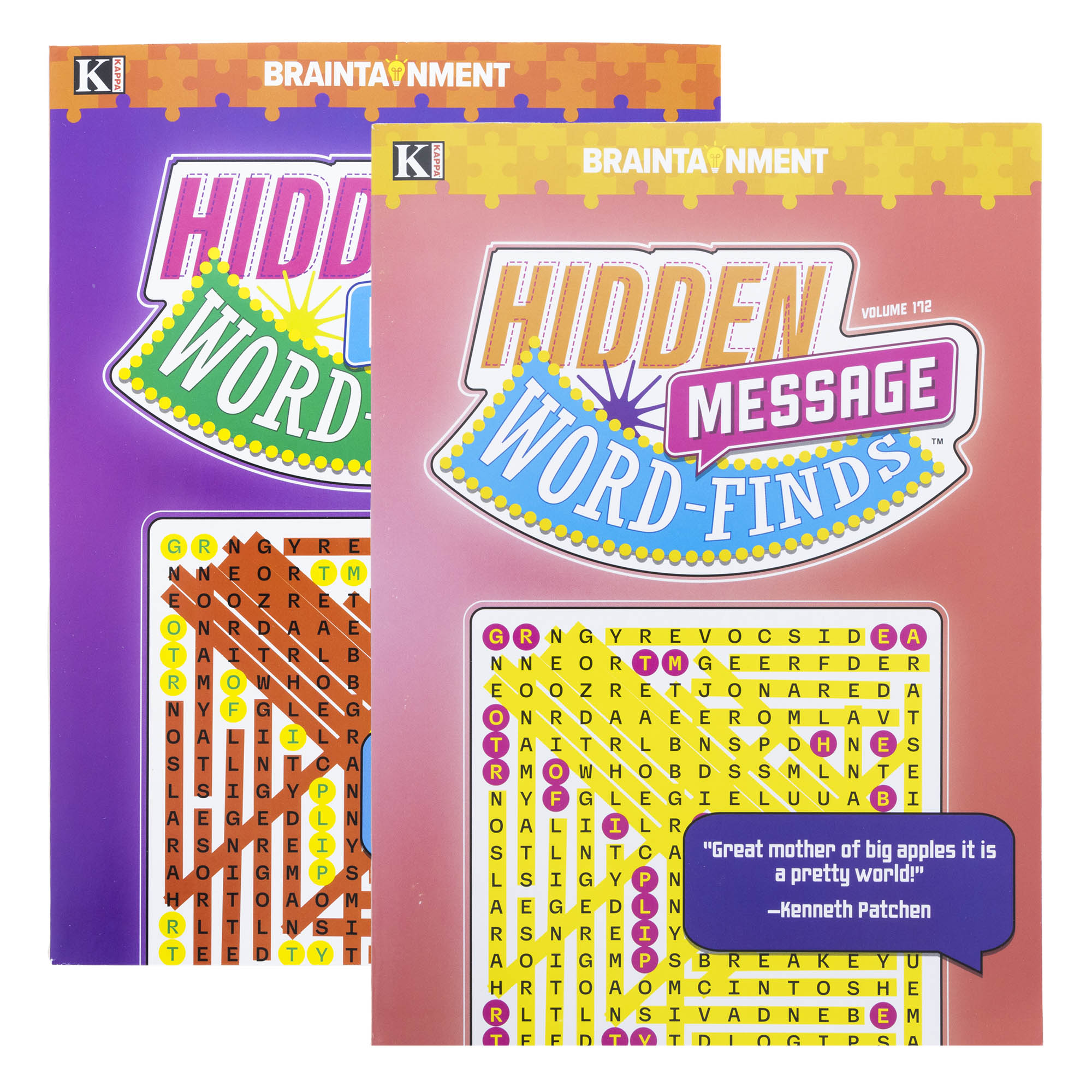 KAPPA Hidden Message Word Finds Book