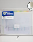 Expanding File Letter Size Translucent Poly 13-Pocket