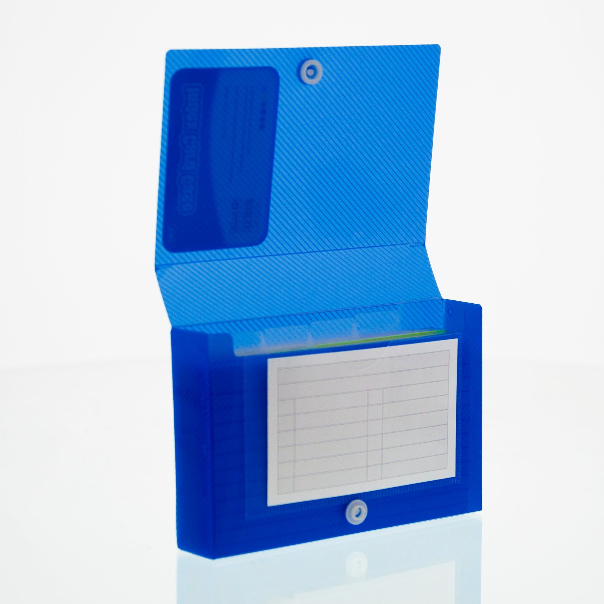 Index Card Case 3&quot; X 5&quot; w/ 5-Tab Divider