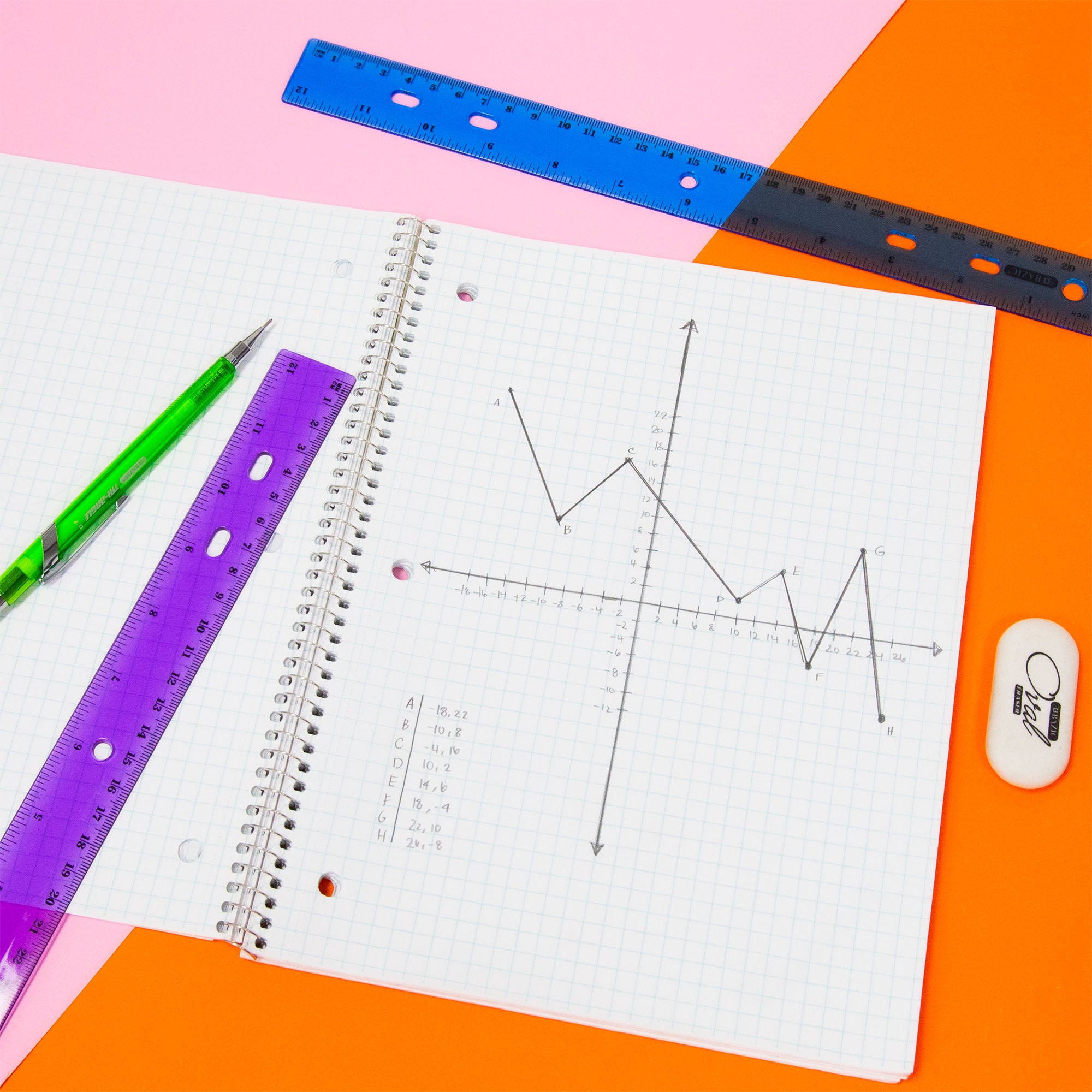 12&quot; (30cm) Jeweltones Color Ruler