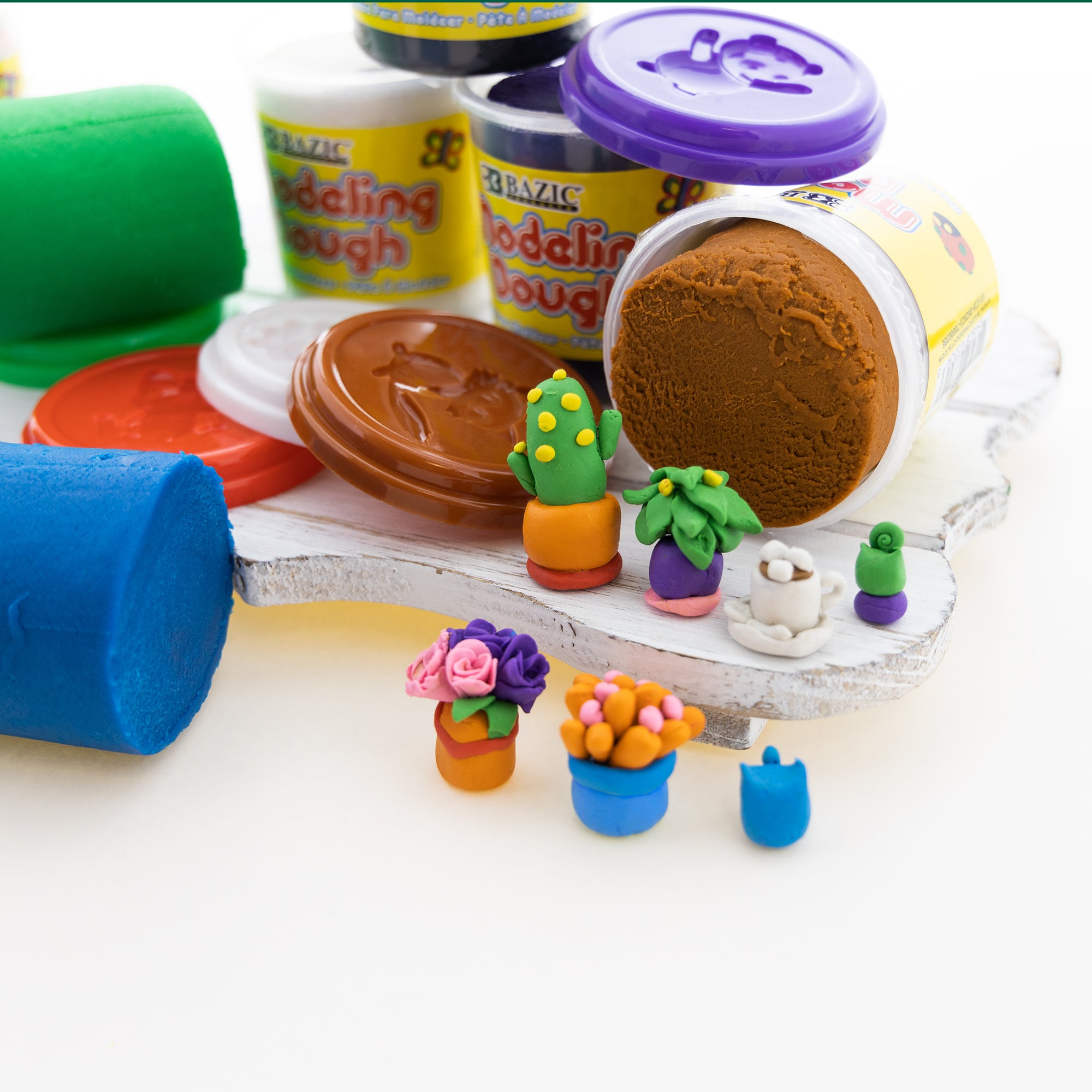 Modeling Dough 8 Primary Colors 7.76 Oz.