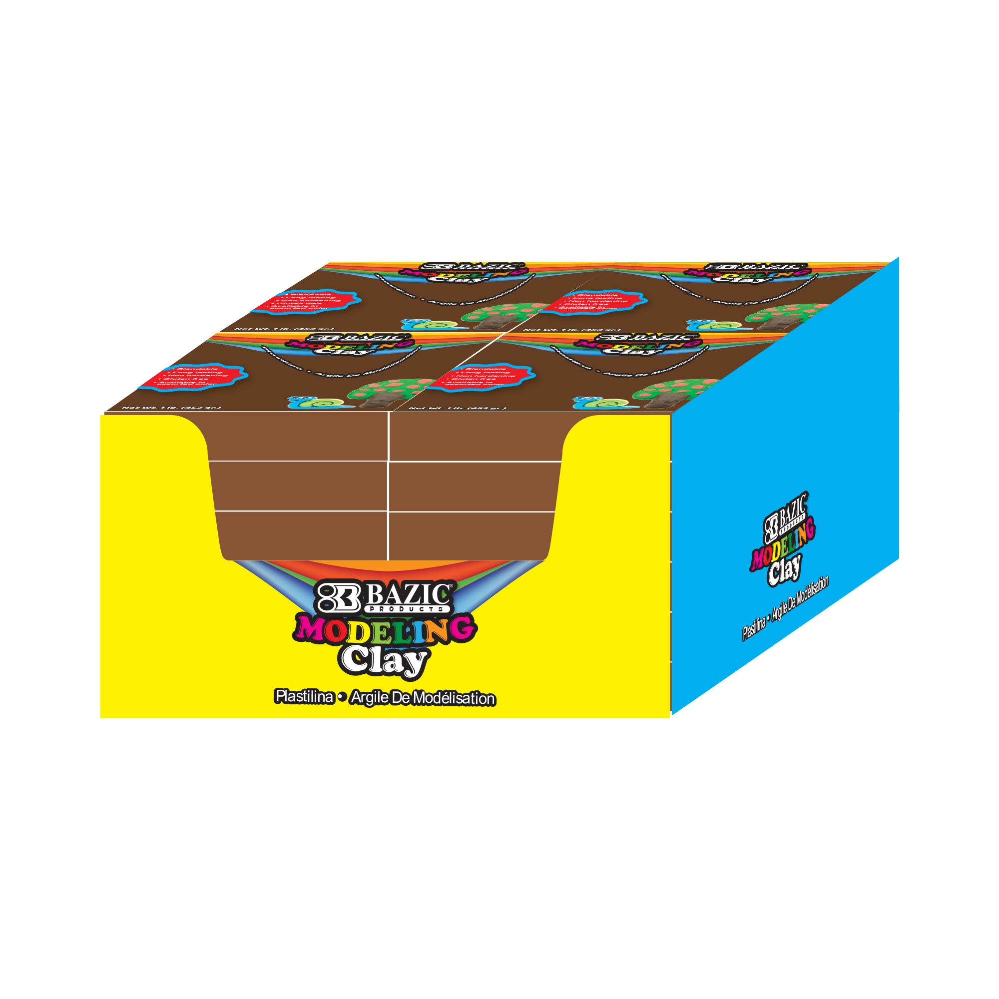 Modeling Clay 1 lb Brown