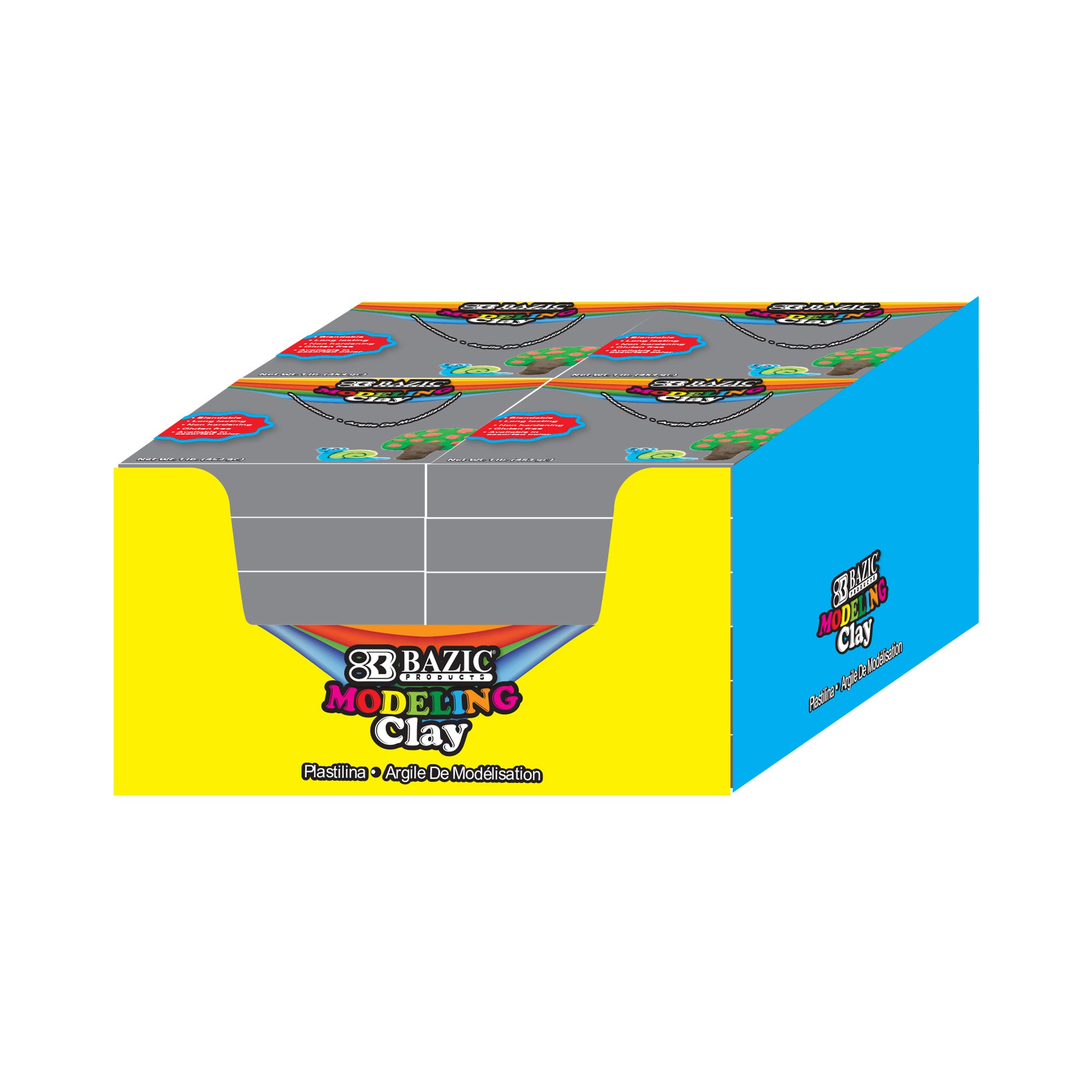 Modeling Clay 1 lb Gray