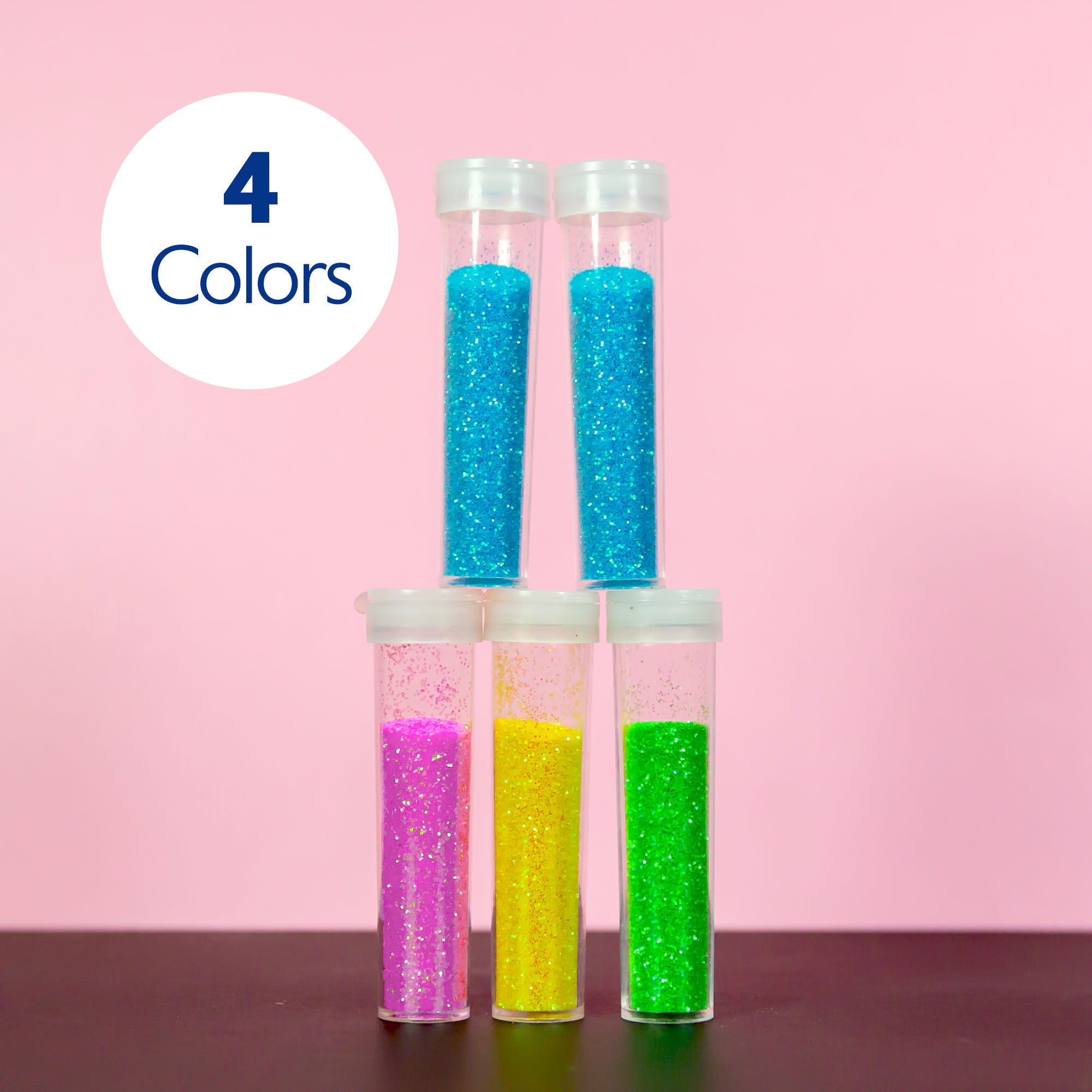 Glitter Shaker 6g / 0.21 Oz. (5/Pack) Neon Color