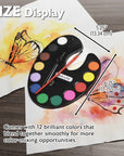 Watercolor w/ Brush 12 Ct.