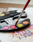 Watercolor w/ Brush 12 Ct.