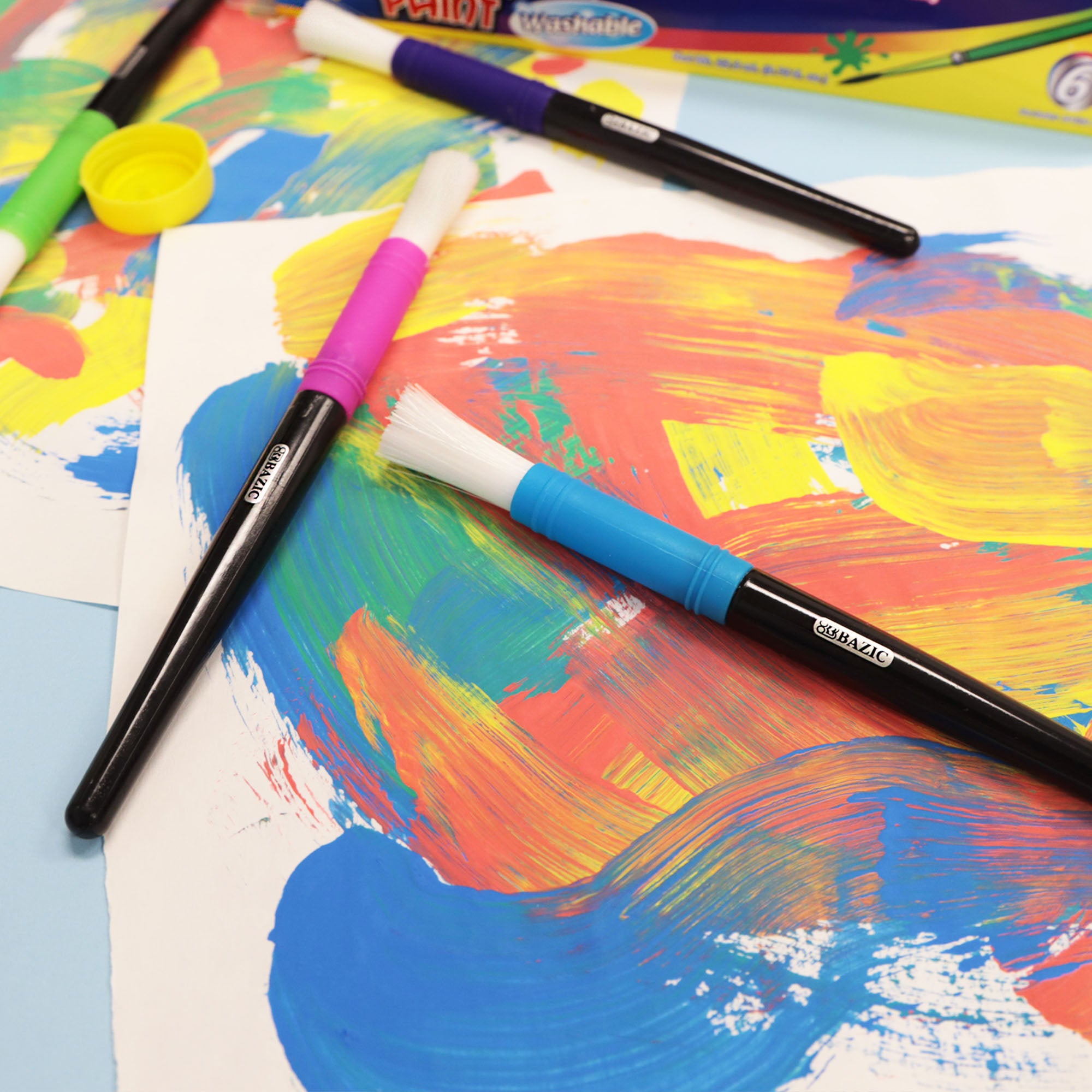 Jumbo Kid&#39;s Paint Brush Set (4/Pack)