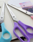 Office Scissors Pastel Color 8" Stainless Steel