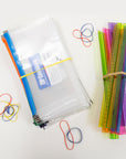 Assorted Dimensions 227g/ 0.5 lbs. Rubber Bands