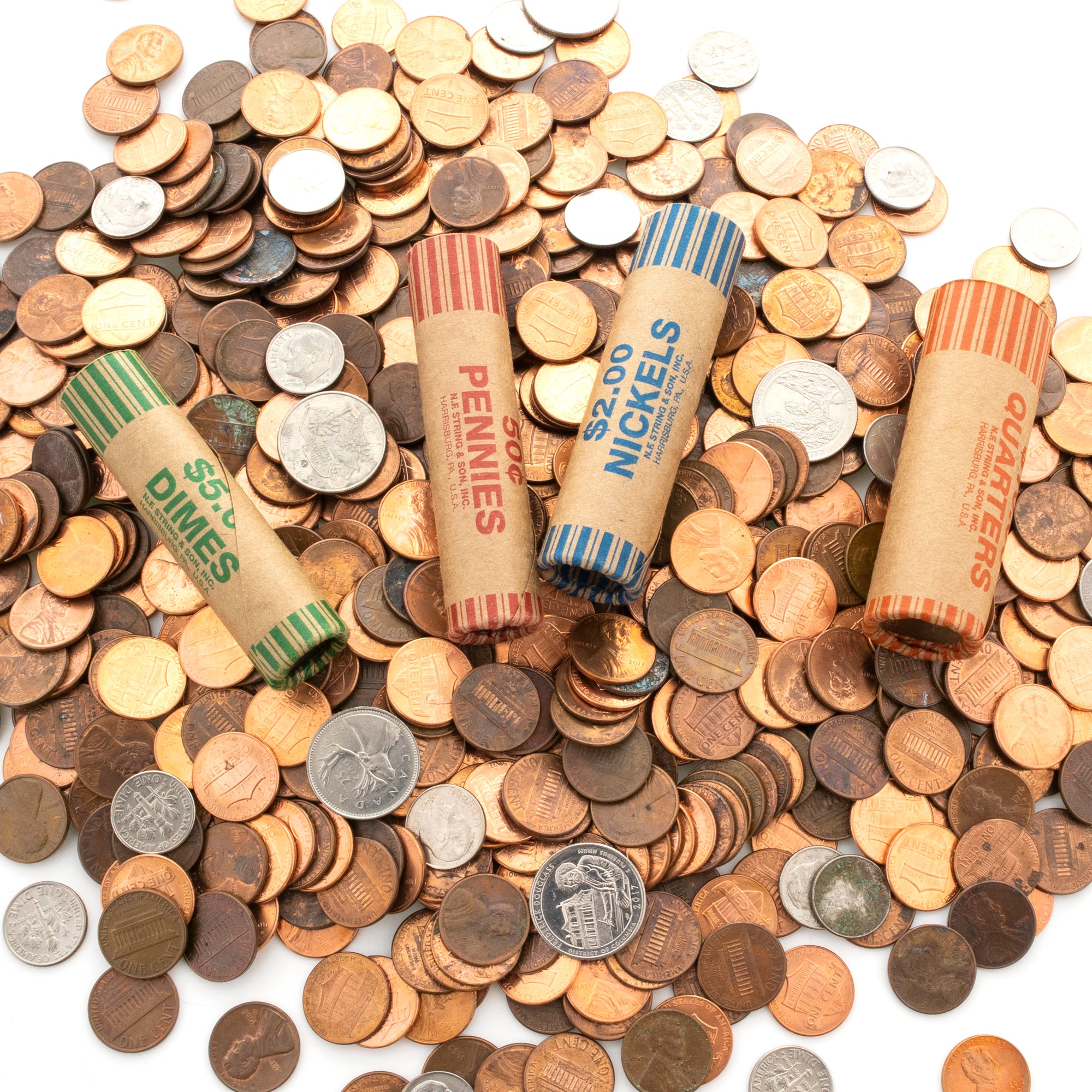 Assorted Coin Wrappers (36/Pack)