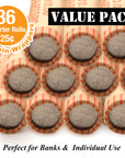 Quarter Coin Wrappers (36/Pack)