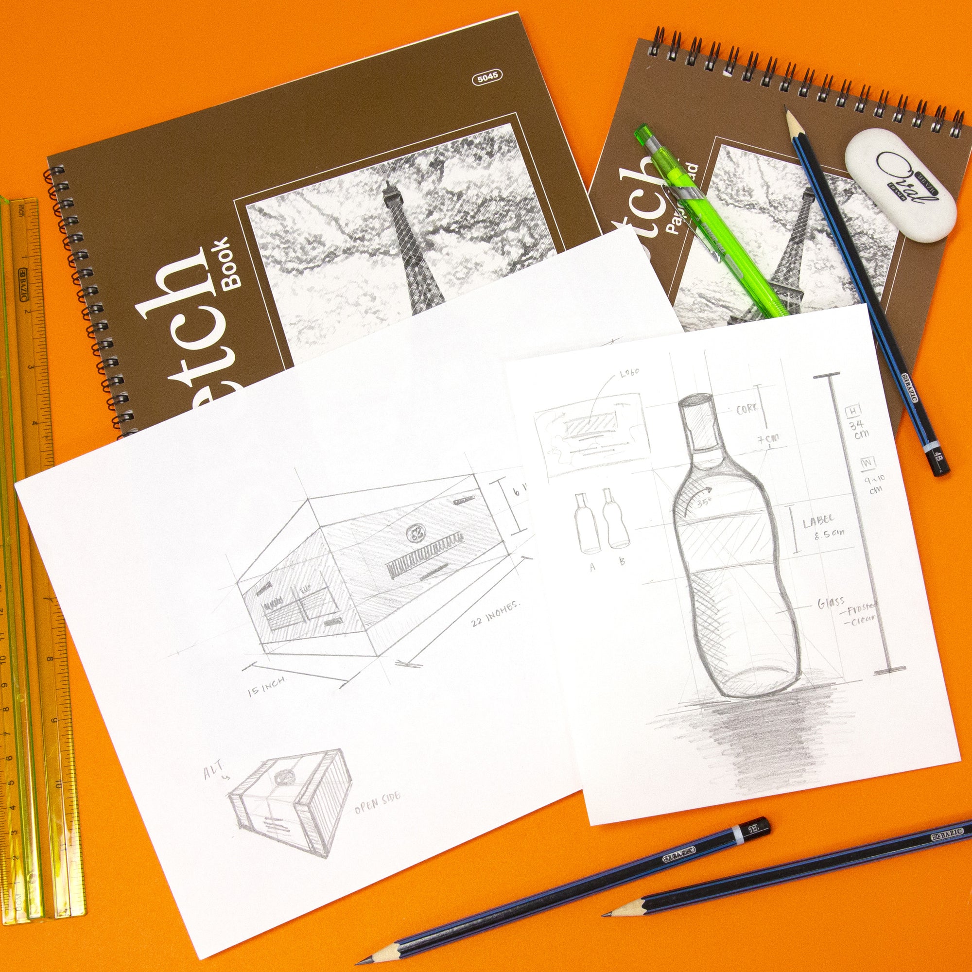 Sketch Pad Top Bound Spiral, 9&quot;X 12&quot;(30 Ct.)