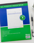 All Purpose Order Book 2-Part Carbonless 8 3/8" x 10 11/16" (50 Sets)