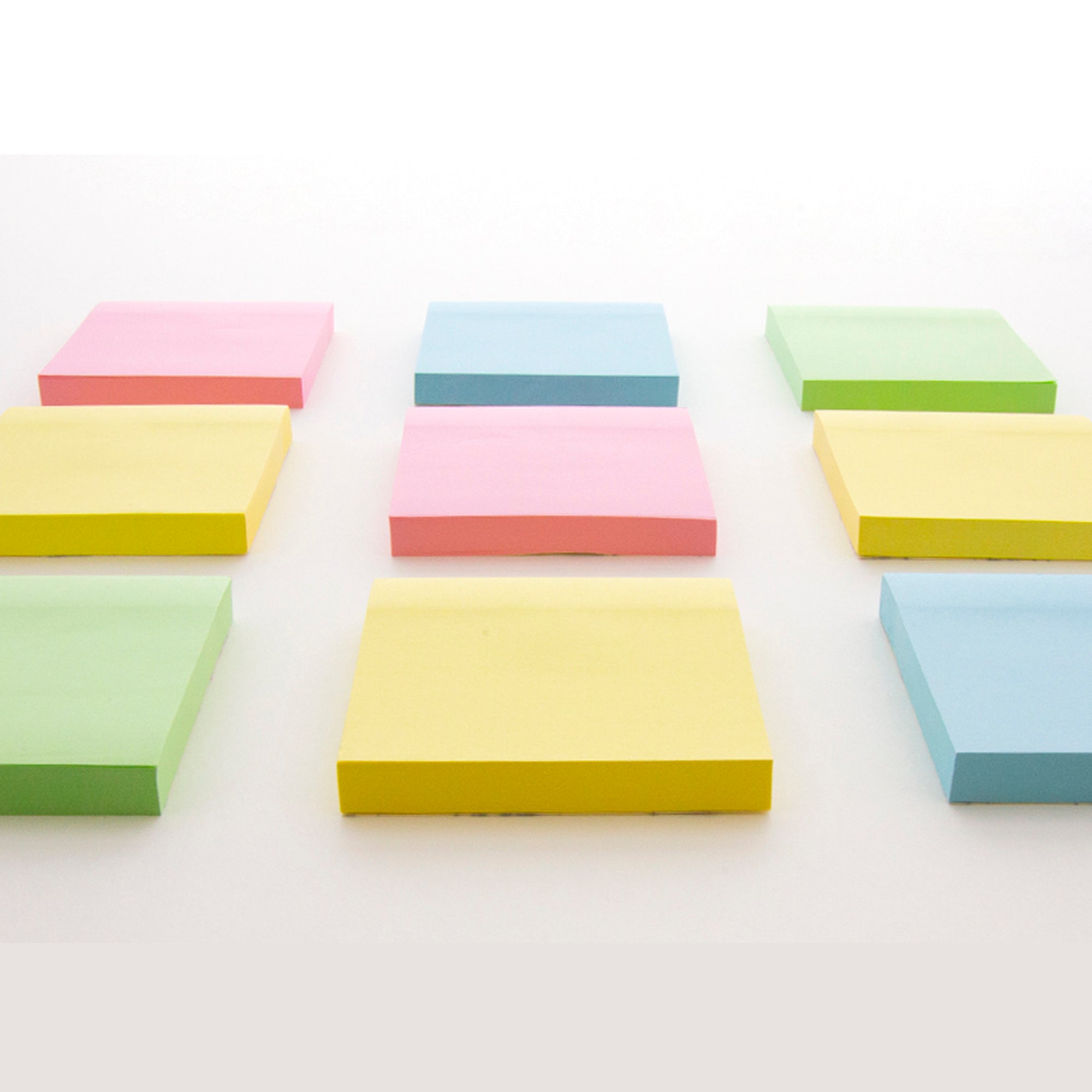 Stick On Notes 3&quot; X 3&quot; 50 Ct. (4/Pack)