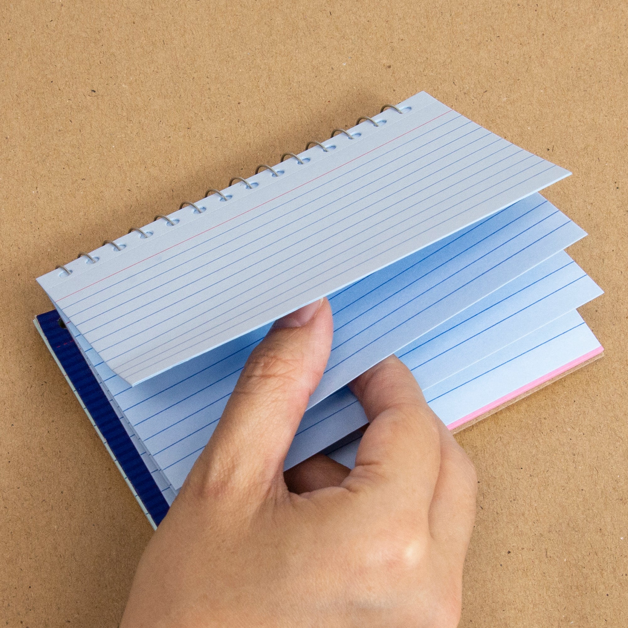 Ruled Colored Index Card Spiral Bound 3&quot; X 5&quot; 50 Ct.