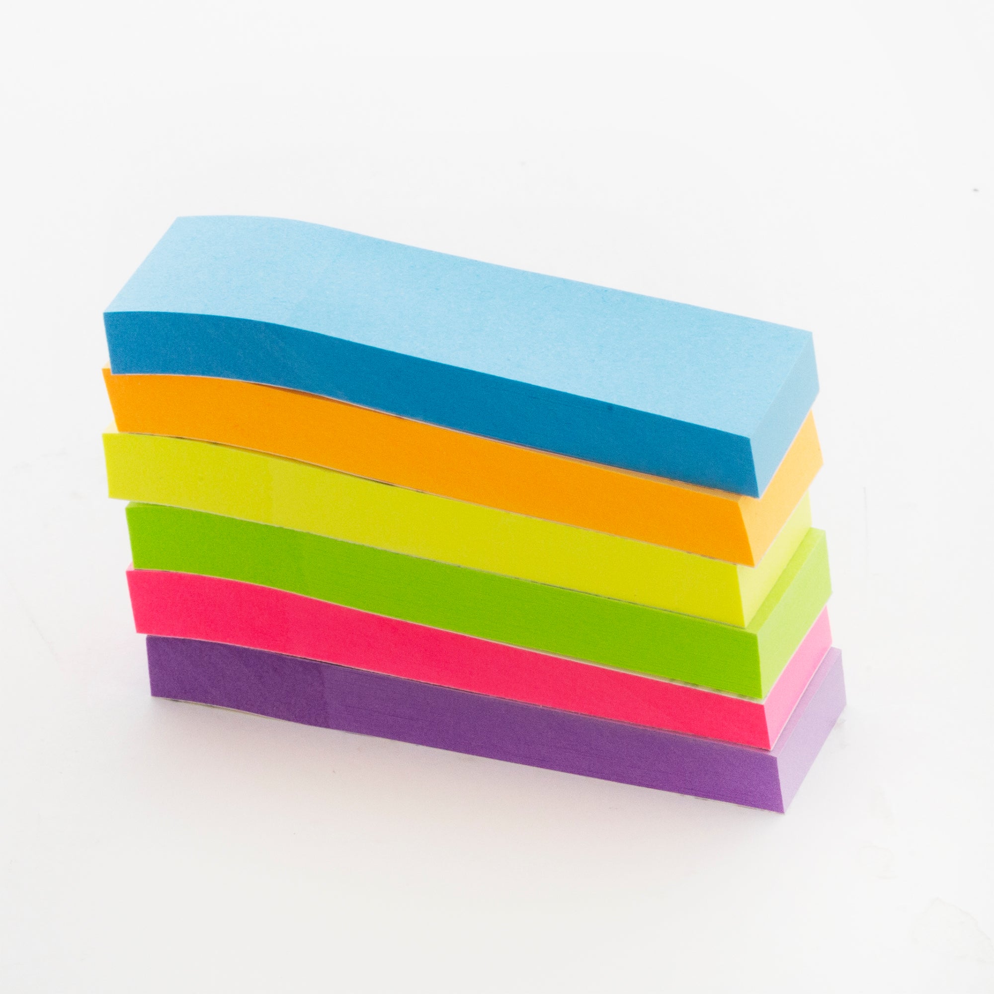 Flag Neon Page Markers 1&quot; X 3&quot; 80 Ct. (6/Pack)