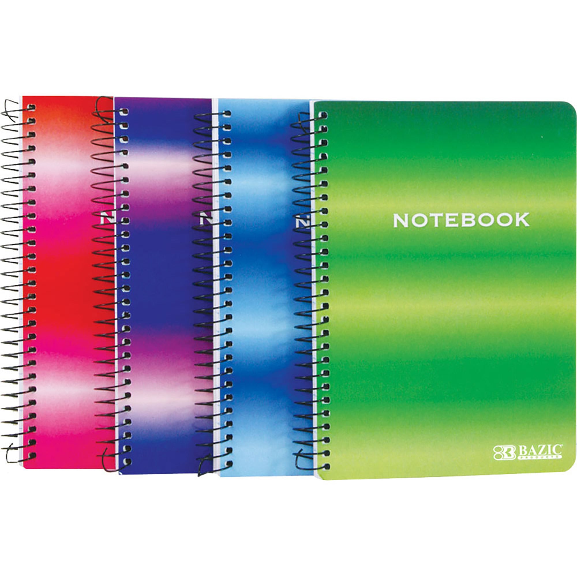 Notebook Spiral Personal / Assignment 5&quot; X 7&quot; 120 Ct.