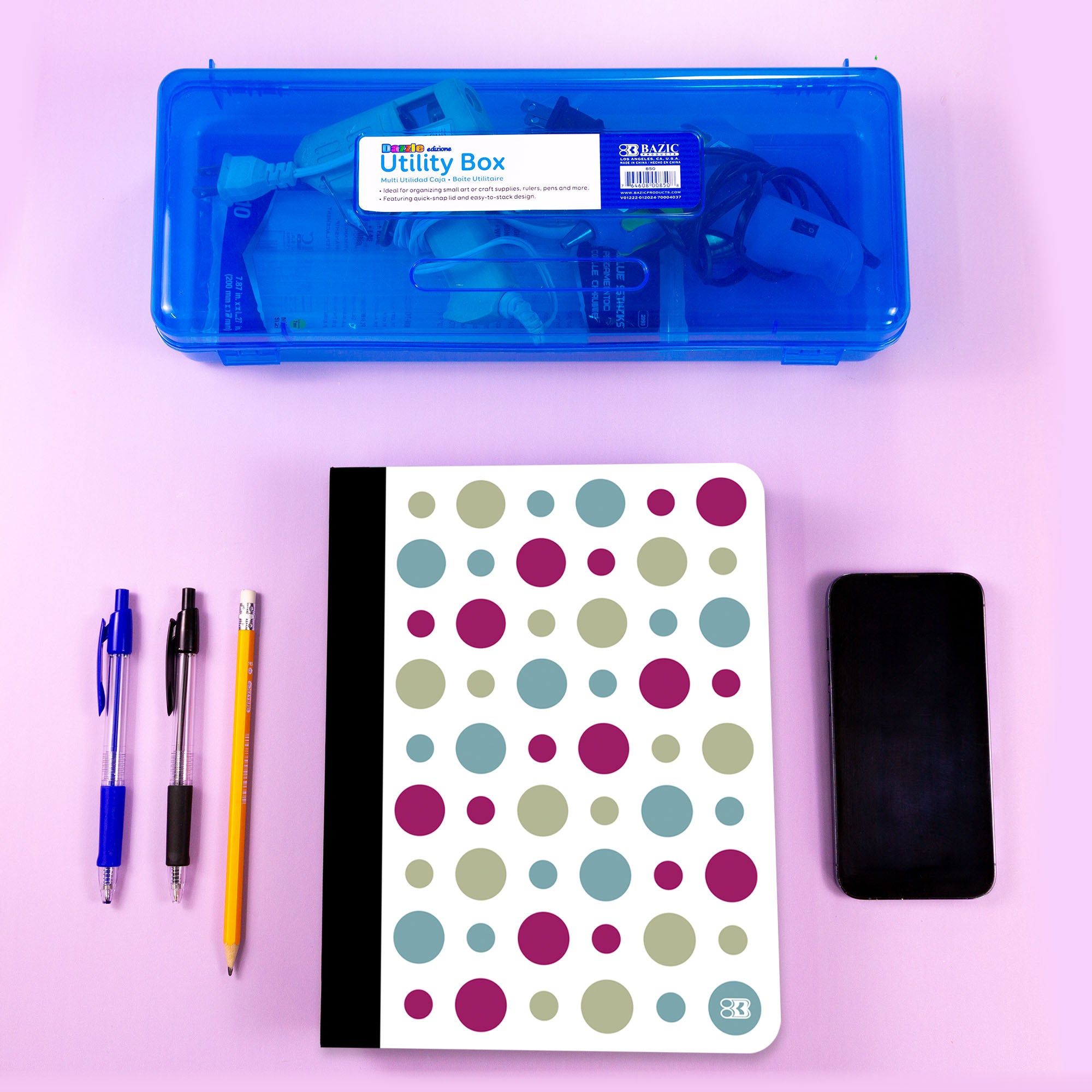 Composition Book C/R Polka Dot 100 Ct.