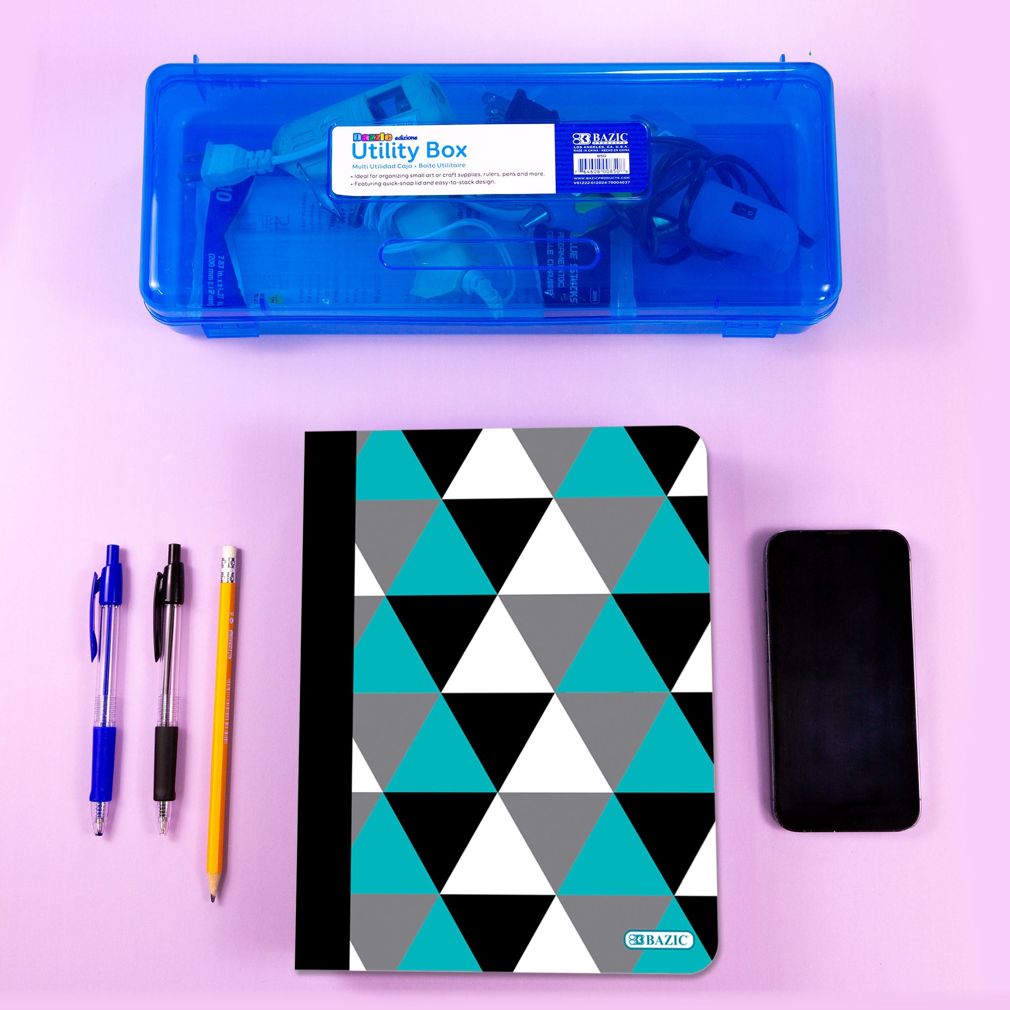 Composition Book C/R Geometric 100 Ct.