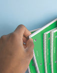 Notebook Spiral Green C/R 1-Subject 70 Ct.