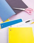 Notebook Spiral Yellow W/R 1-Subject 70 Ct.