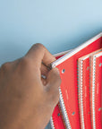 Notebook Spiral Red W/R 1-Subject 70 Ct.