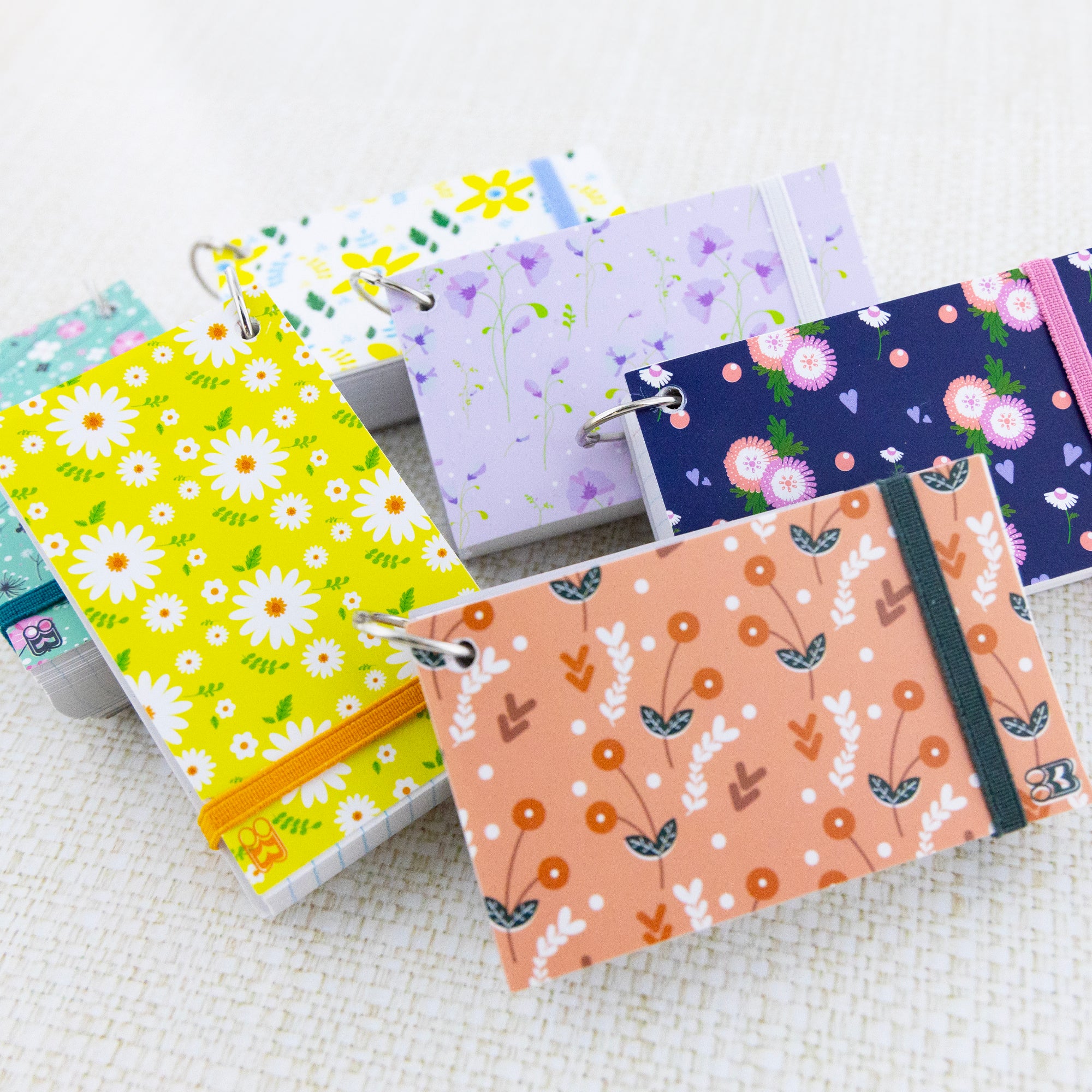 Ruled White Index Card Fashion Poly Cover w/ Ring 3&quot; x 5&quot; 100 Ct.