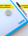 Magnetic Dry Erase Tile 14" x 14"