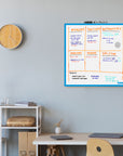 Magnetic Dry Erase Tile 14" x 14"