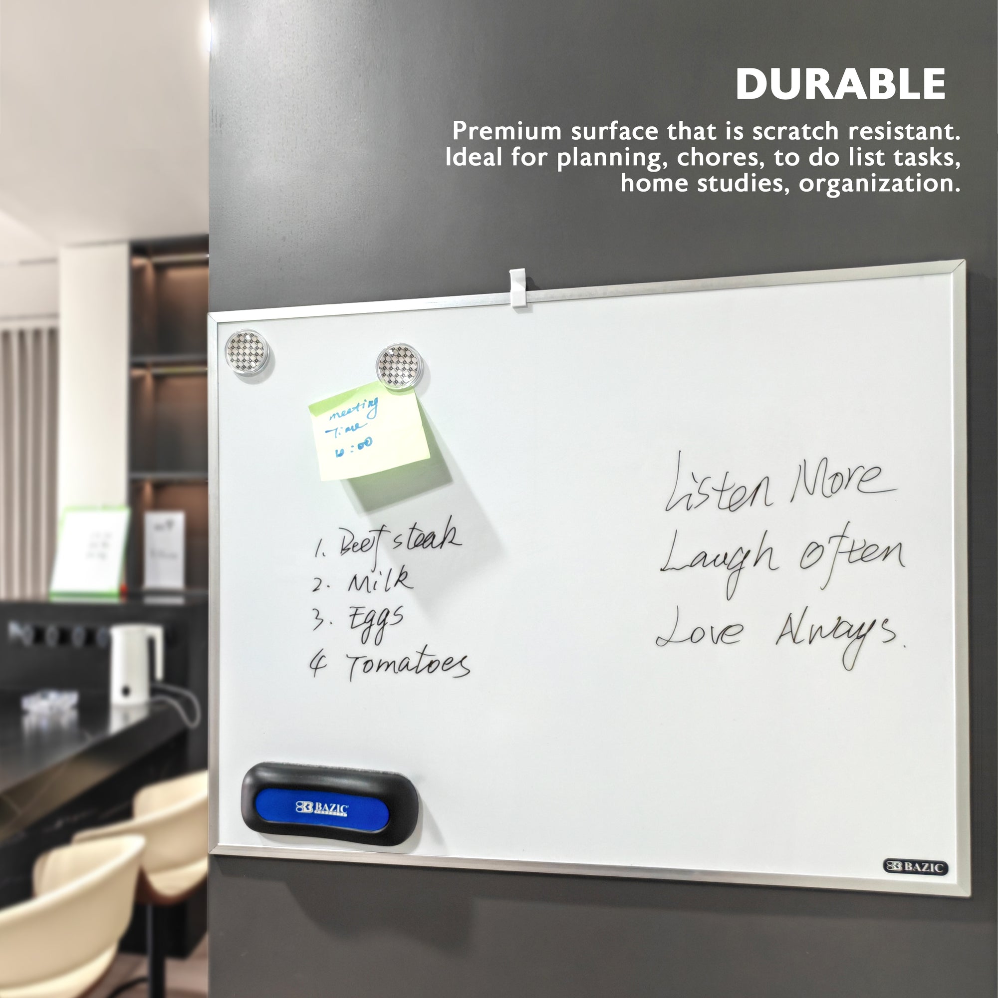 Aluminium Framed Magnetic Dry Erase Board 16&quot; X 20&quot;