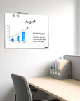 Aluminium Framed Magnetic Dry Erase Board 16" X 20"