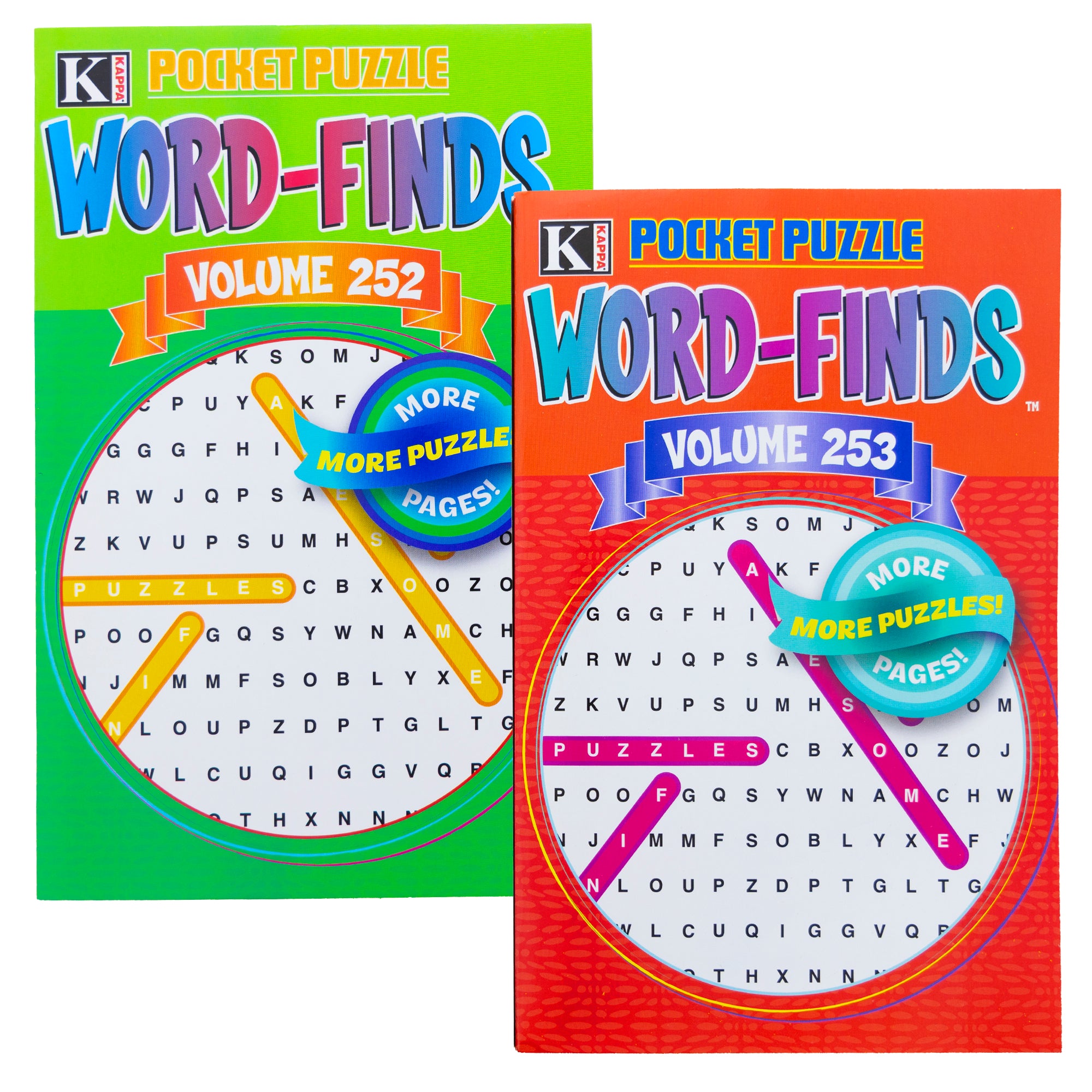KAPPA Pocket Puzzle Word Finds Book - Digest Size