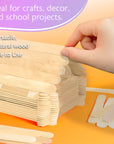Jumbo Natural Craft Stick (50/Pack)
