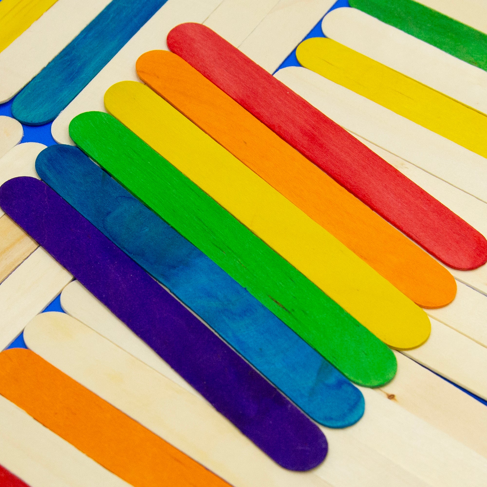 Jumbo Colored Craft Stick (50/Pack)