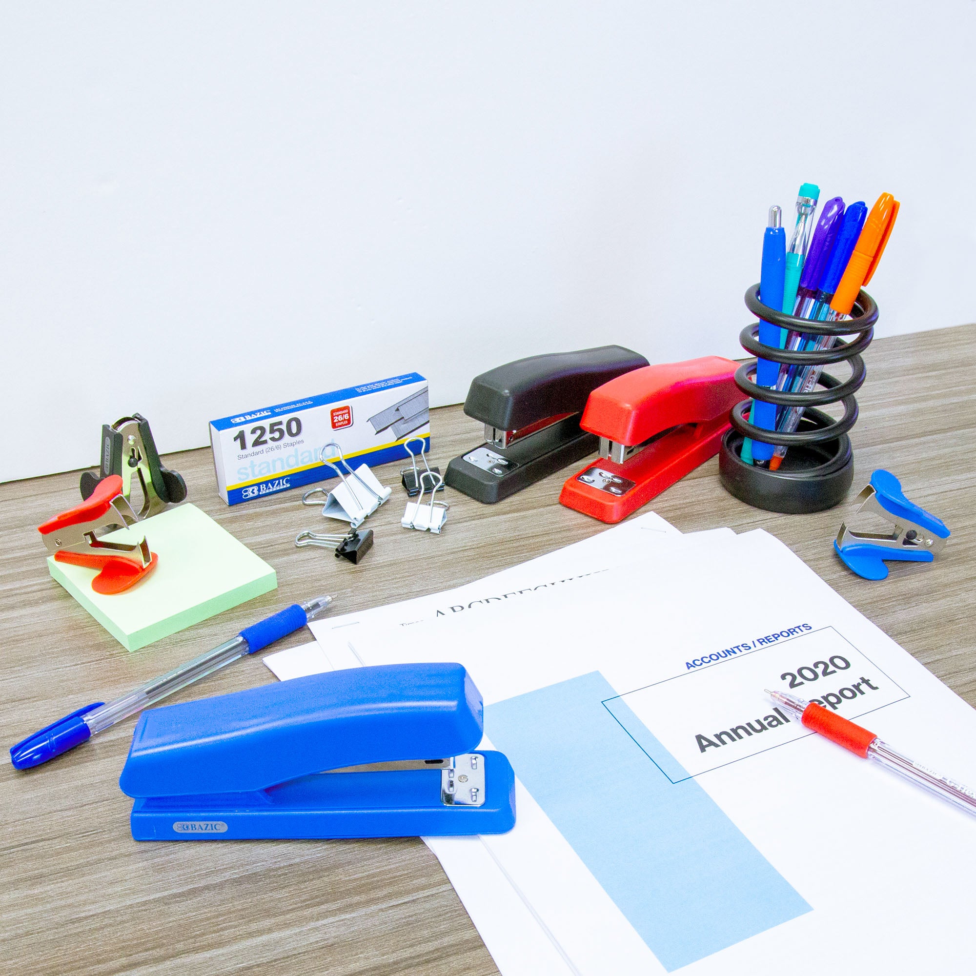 Desktop Stapler Office Set