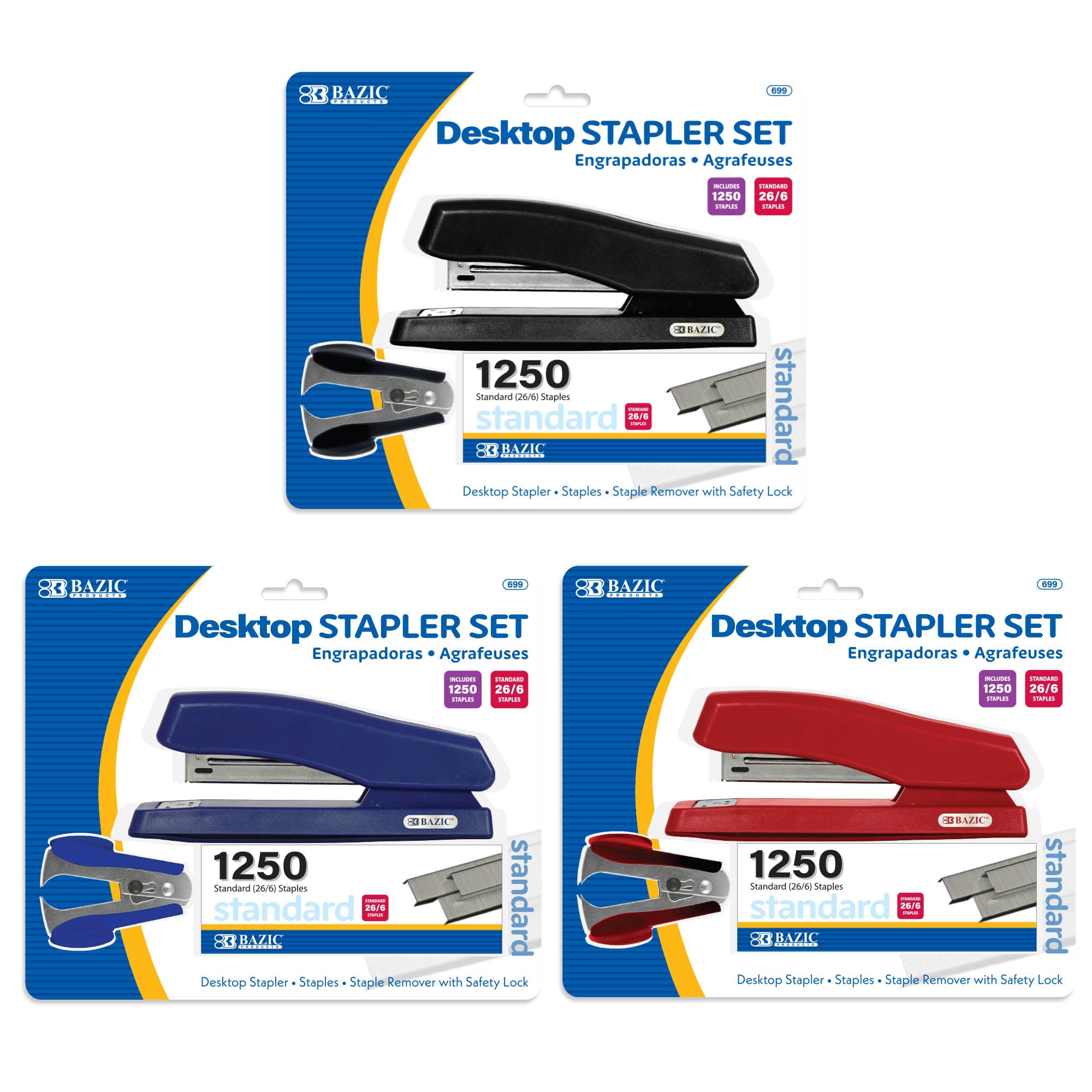 Desktop Stapler Office Set