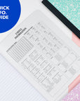 W/R 100 Ct. Pastel Color Marble Composition Book
