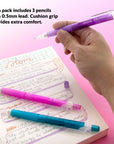 Diamante 0.5 mm Mechanical Pencil w/ Grip (3/Pack)