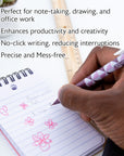 Infinite Orion 0.7 mm Auto Lead Advance Mechanical Pencil w/ Ceramics High-Quality Lead