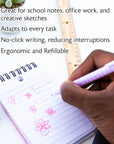 Infinite Alora 0.7 mm Auto Lead Advance Mechanical Pencil w/ Ceramics High-Quality Lead