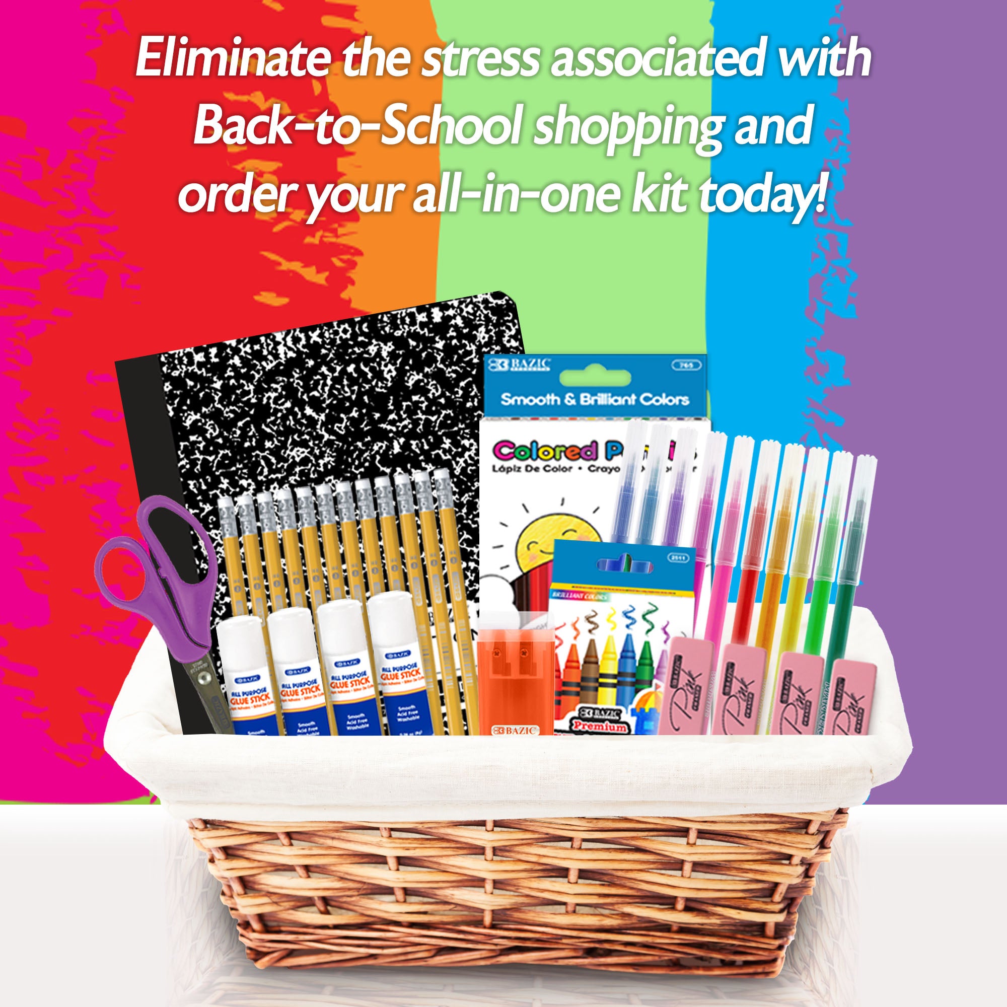 Back To School Kit Starter Pack 60 Count