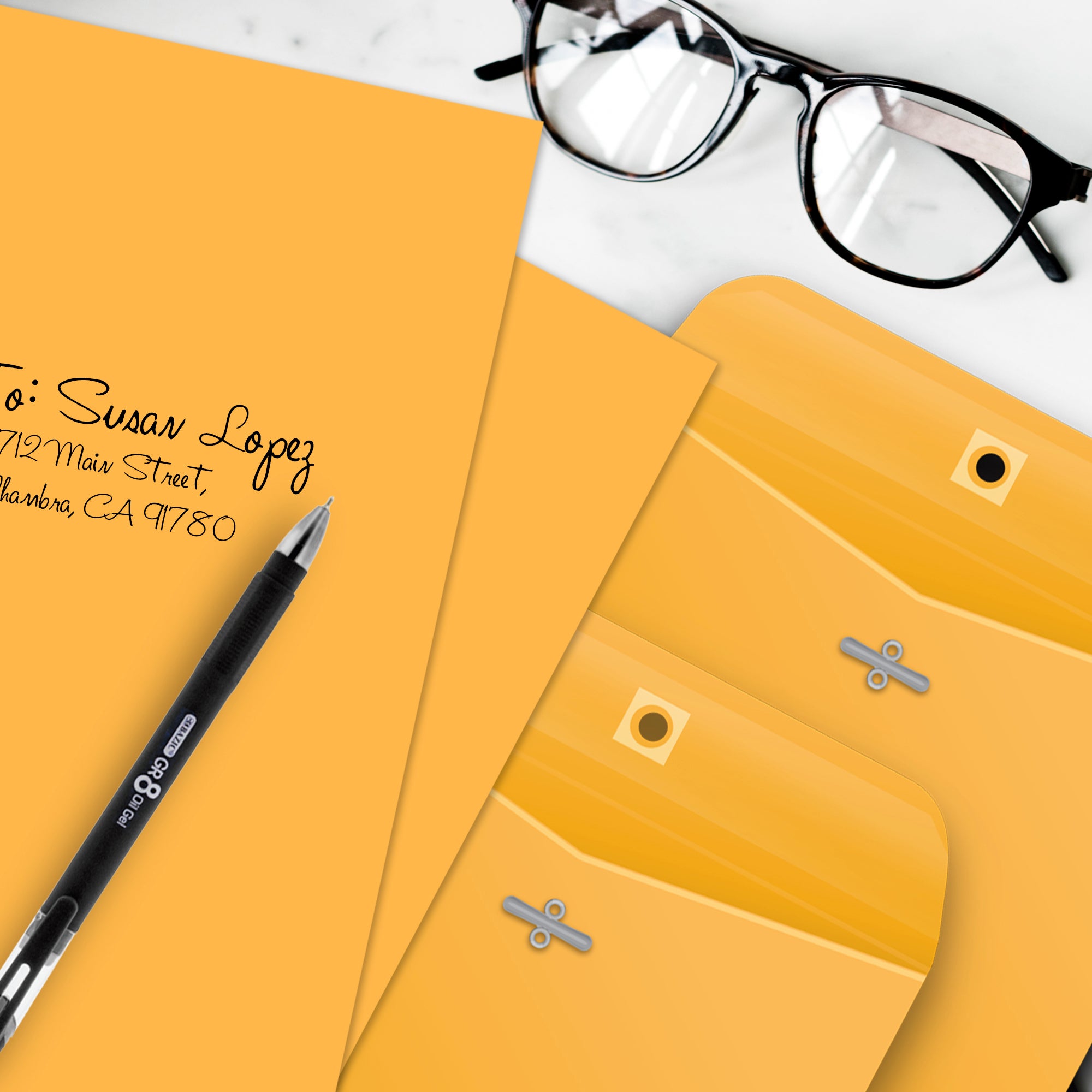 Clasp Envelope 10&quot; X 15&quot; (100/Pack)