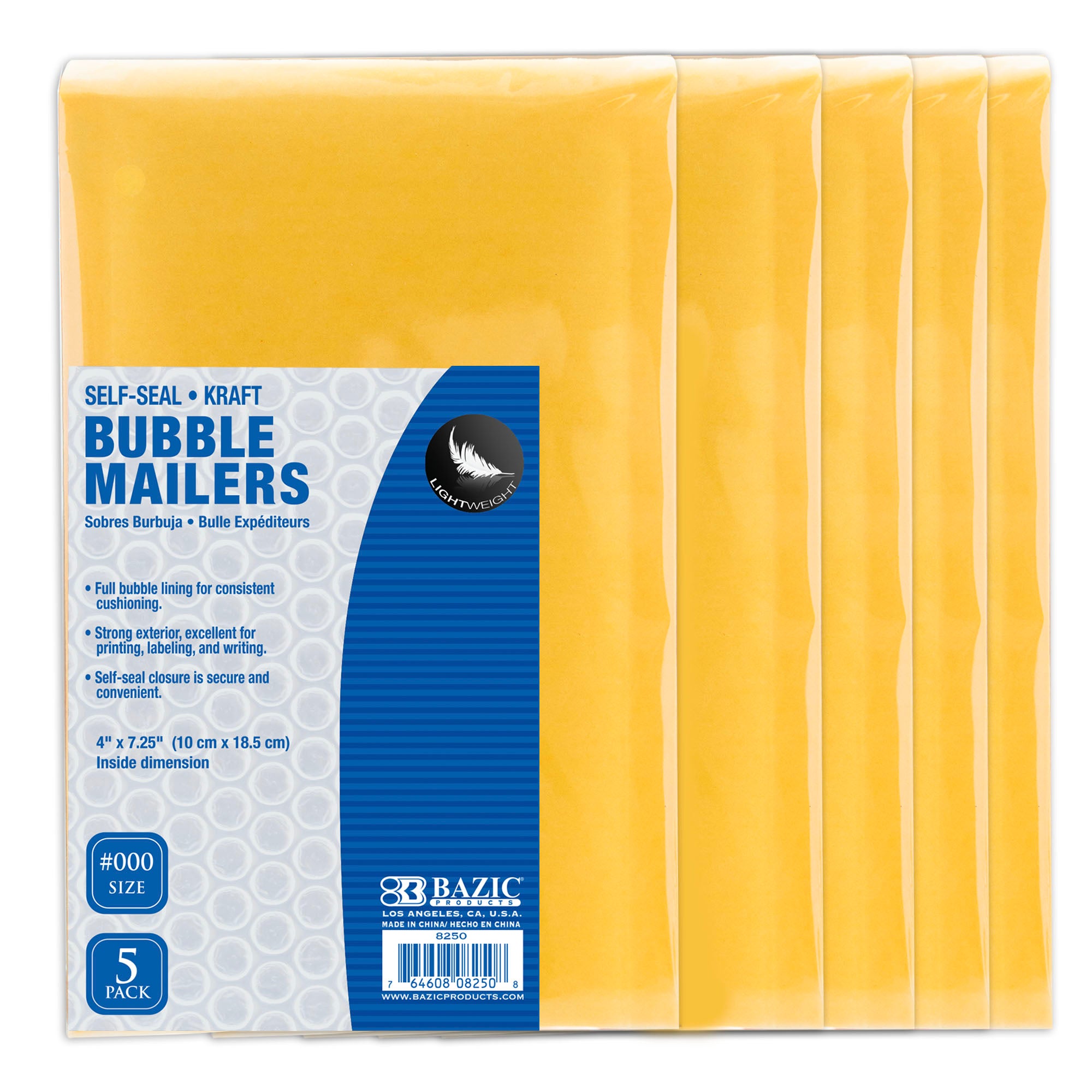 Self-Seal Bubble Mailers  (