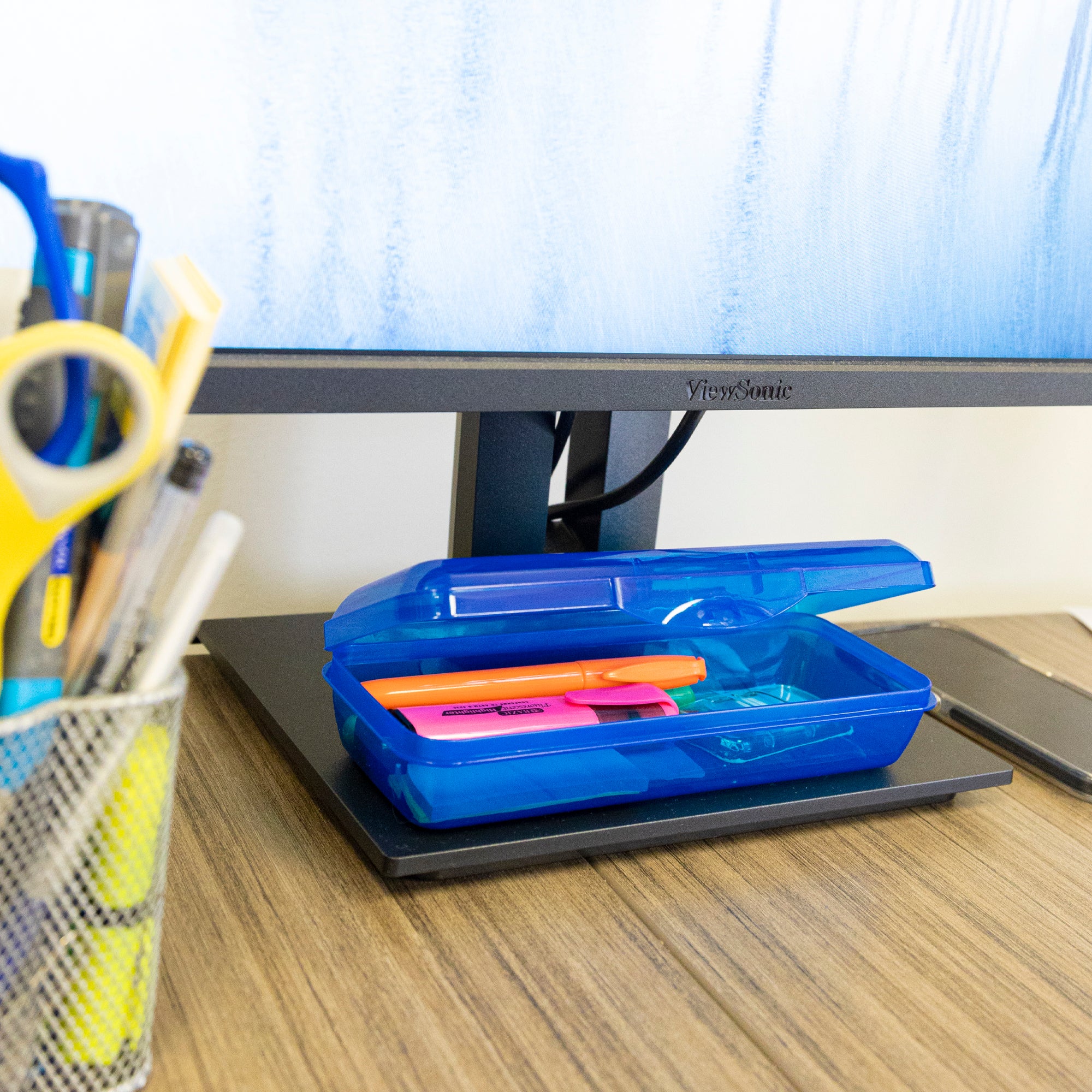 8&quot; LUCENT Pencil Case Organizer Box