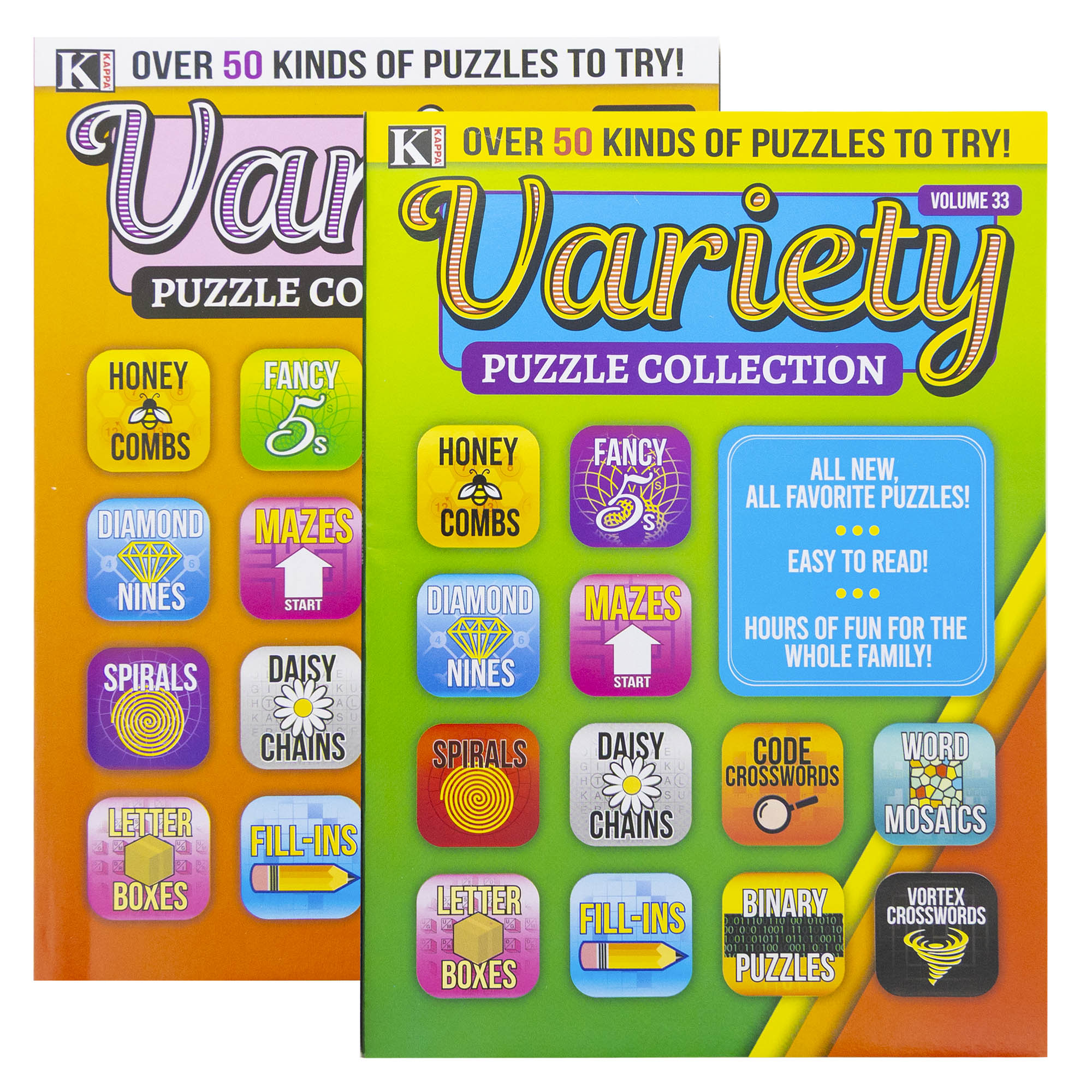 KAPPA Variety Puzzles &amp; Games Book